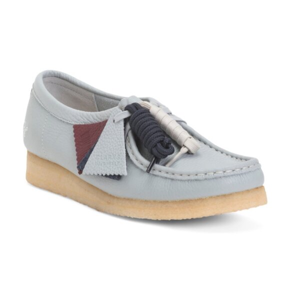 CLARKS Leather Wallabee Shoes - Picture 1 of 2